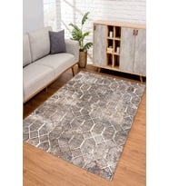 Dijital Kaymaz Taban Yıkanabilir Renkli Salon Halısı Mutfak Halısı Yolluk ND-SD-239 (Bej)