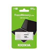 KIOXIA LU202W064GG4 64GB USB 2.0 Beyaz USB Bellek