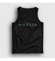 Presmono Unisex Siyah Logo Film The Matrix Atlet 253817tt