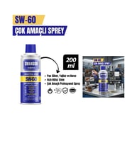 Çok Amaçlı Yağlayıcı Sprey - 200 ml - Pas Sökücü - Profesyonel Sprey