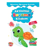 Aktiviteli Boyama Kitabı Deniz Canlıları