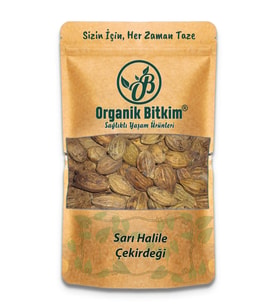 Organik Bitkim Sarı Halile Çekirdeği 250 gr