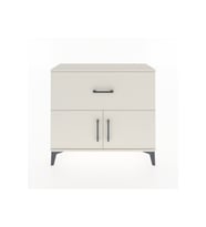 Arges Şifonyer Tek Raflı Tek Çekmeceli 2 Kapaklı 88x30x80 Aytaşı-Aytaşı