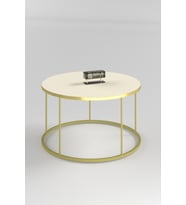 ORTA SEHPA TERRA LÜX GOLD KREM
