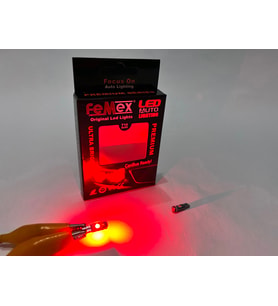 FEMEX PREMİUM 10'LU T5 LED 3030 CHİPSET 3SMD MİNİ KIRMIZI LED AMPUL