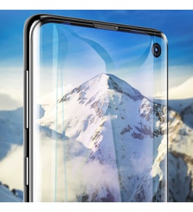 Lexroo Galaxy S10 Süper Pet Ekran Koruyucu Jelatin - Siyah