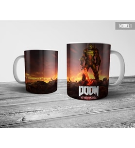 Pixxa  DOOM Eternal Kupa Bardak Modelleri