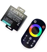 CATA CT-9116 Dokunmatik RGB LED Kumanda 24A 288W 12V 20m Menzilli Uzaktan Kontrol Ünitesi