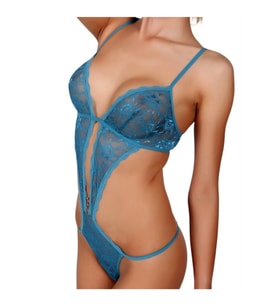 Kadın Turkuaz Belezza Fantezi Babydoll