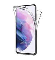 Samsung Galaxy S21 360 Kılıf Şeffaf Ön Arka Korumalı Silikon
