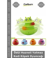 Özel Üretim Etkileşimli Zeka Geliştirici Hacıyatmaz Mama Ödül Hazneli Yatmaz Kedi Köpek Oyuncağı