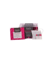 Tea Co. F.R.I.E.N.D.S. - MANGO VE ÇİLEKLİ MEYVE ÇAYI MÜSLİN ÇAY POŞETİ