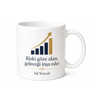 Girişimci Şirket Kuran İlk Fatura Sevinci Risk Alan Kupa Bardak Hediye