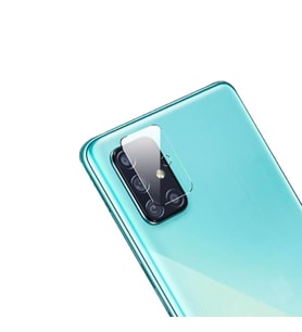 Samsung Galaxy A51 Kamera Lens Koruyucu Esnek Kırılmaz İnce Nano Cam Filmi (Renksiz)