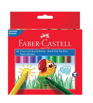 Faber Castell Keçeli Kalem Winner Brush 10 Renk