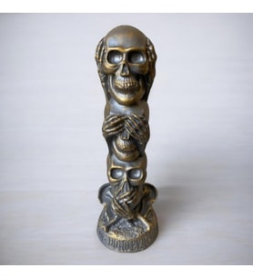 3 Maymun Silver Biblo