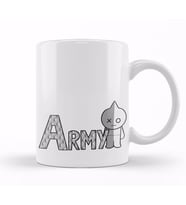 Bts Meets Bt21 Army Kupa Bardak Porselen