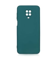 Coverzone Xiaomi Redmi Note 9 Pro ?le Uyumlu K?l?f Z-Mara Lansman Vieri Tam Koruma Arka Kapak Kamera Koruma �?k?nt?l? P�r�zs�z Y�zey Koyu Ye?il