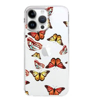 PrintiFy Apple  iPhone 14 Pro Max ile Uyumlu 1mm Slim Fit Water Color 2 Baskılı Şeffaf  Kılıf