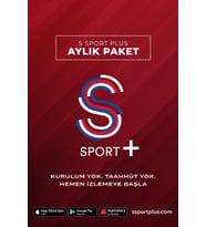 S Sport Plus 1 Aylık Paket (Siyah)