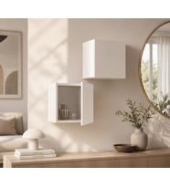 40*40 İKİLİ DUVAR DOLABI