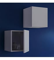 40*40 İKİLİ DUVAR DOLABI