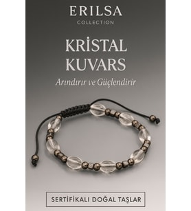 Sertifikalı Kristal Kuvars Doğal Taş Bileklik – Arındırır ve Güçlendirir (Çok Renkli)