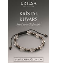 Sertifikalı Kristal Kuvars Doğal Taş Bileklik – Arındırır ve Güçlendirir (Çok Renkli)