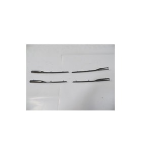 DACIA SANDERO- 13/16; ÖN PANJUR NİKELAJ ÇITASI 4 PARÇA (SET) (TYG) 1514-2341 620724784R