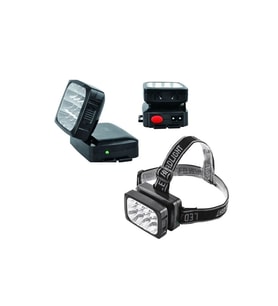12 Ledli Şarjlı Kafa Lambası Power Ledli Kafa Feneri Tepe Lambası