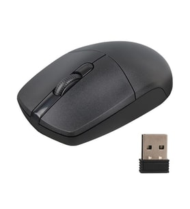SPK7347B Kablosuz USB 1200DPI Sessiz Optik Mouse Siyah