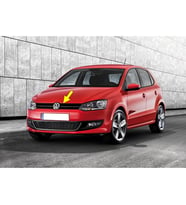 VW Polo 2010-2014 Ön Panjur Tek Krom Çıtalı 6R0853651C