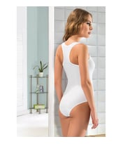 BAYAN SPORCU ÇITÇITLI BODY  BEYAZ 33010