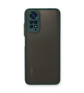 Xiaomi Redmi Note 11 Kılıf Montreal Silikon Kapak - Yeşil