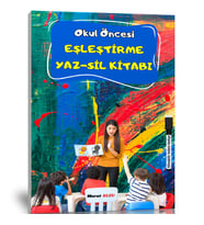 Okul Öncesi Eşleştirme YAZ-SİL Kitabı