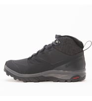 Salomon Outsnap Climasalomon Waterproff Womens Outdoor Shoes Black Su Geçirmez Nefes Alan Kadın Bot Siyah