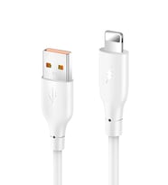 Konfulon DC64 USB to Lightning 1M 3.0A Hızlı Şarj Kablo - Beyaz