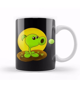Plant Vs Zombies Cute Characters Kupa Bardak Porselen