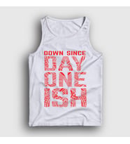 Presmono Unisex Beyaz Day One Ish V2 Wwe Güreş The Usos Atlet 525589tt (Beyaz)