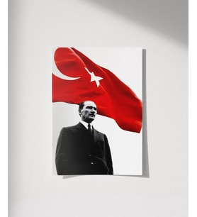 Çerçevesiz Poster Cumhuriyetin Işığı
