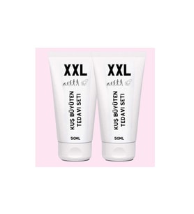 Kuş Büyüten Krem 2 Adet XXL Cream Penis Büyütme Penisi Geliştirme Kremi 50 ml