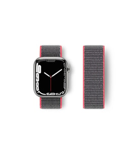 Watch 38Mm Hasırlı Cırtcırtlı Kordon - Pembe
