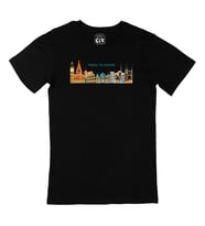 Travel To Europe Siyah Tişört