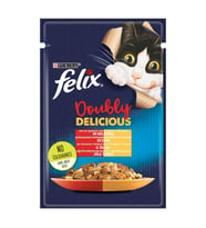 Felix Sığır Etli Ve Kümes Hayvanlı Kedi Konservesi 85 Gr