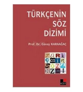 Türkçenin Söz Dizimi