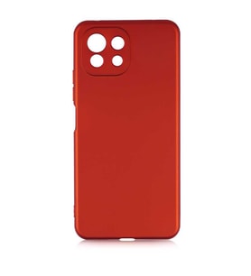 Xiaomi Mi 11 Lite Kılıf Soft Mat Premier Case (Kırmızı)