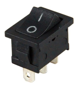 Mini Işıksız Yaylı Anahtar OFF-ON 3P (IC-125)