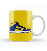 Air Jordan 1 U of M Dunk High Kupa Bardak Porselen
