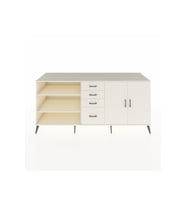 Kronos Konsol 3 Raflı 4 Çekmeceli 2 Kapaklı 220x59x99 Aytaşı-Aytaşı/Aytaşı