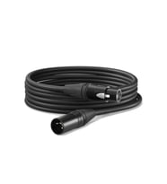 Midex MCB-10X Kaliteli Stereo Mikrofon Kablosu XLR + XLR 10 Metre Siyah Renk